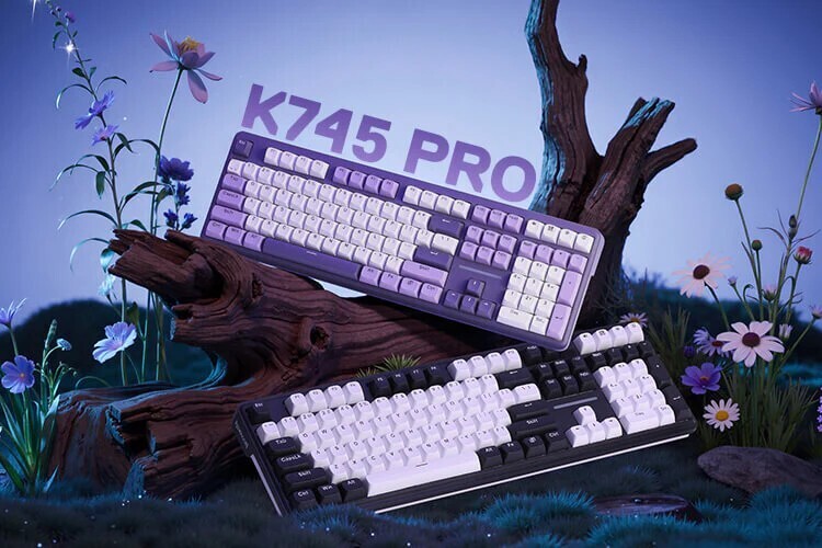 Redragon introduces the Antonius K745 Pro full-size mechanical keyboard featuring enthusiast touches and custom switches.